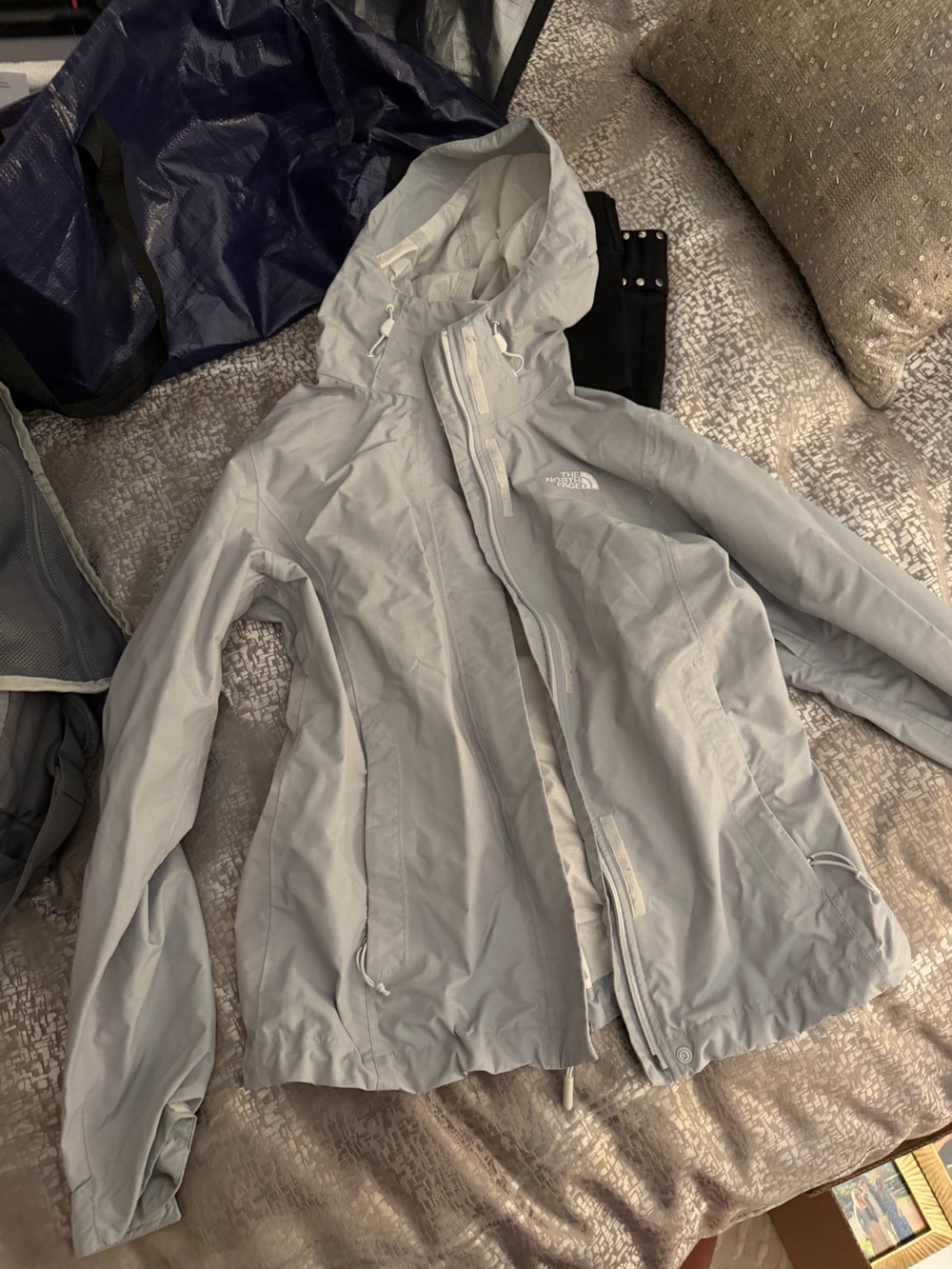 The North Face Women's Light Gray Shell Jacket